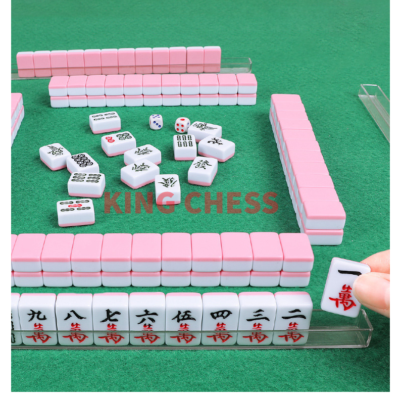Bộ cờ mạt chược bằng melamin cao cấp