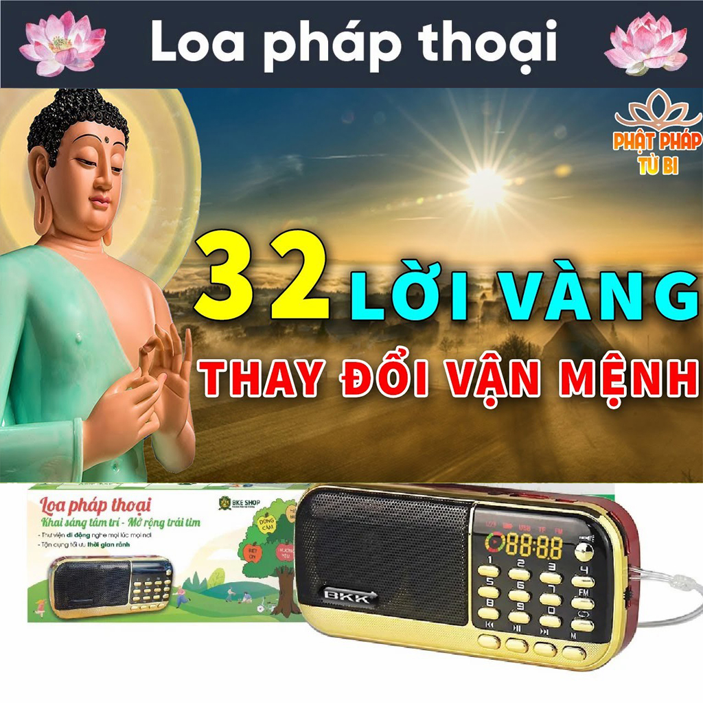 32 lời Vàng Phật dạy về cuộc sống để thay đổi vận mệnh