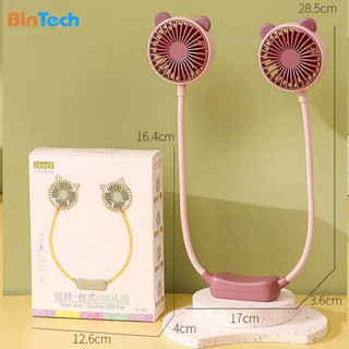 Quạt đeo cổ mini siêu nhẹ 🔋 cực trâu 🐃