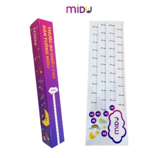 Thước đo chiều cao dán tường MIDu