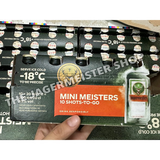 Jager 20ml chính hãng, giá siêu tốt - hộp 10 chai
