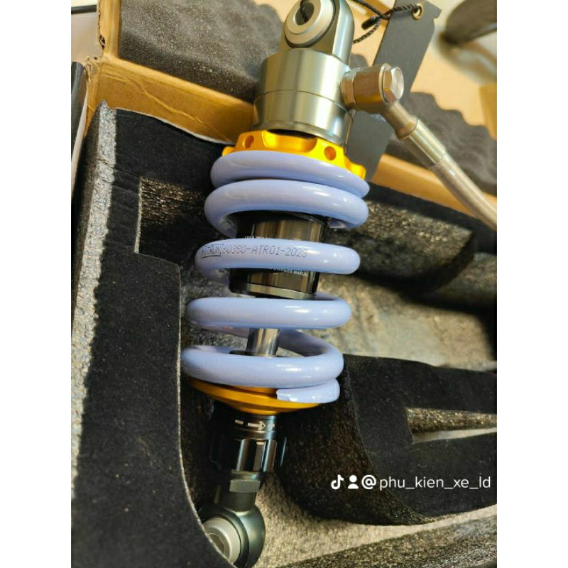 🔥HOT 2023🔥 Phuộc Nitron ATR bình dầu bạc gắn Exciter 2010-2023 Winner X V1 V3 Raider Satria MSX Sport