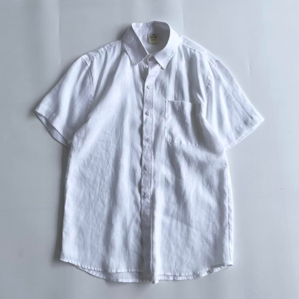 Đặt may MEN SHIRT - Áo sơ mi linen tưng premium washed - Mé Hè