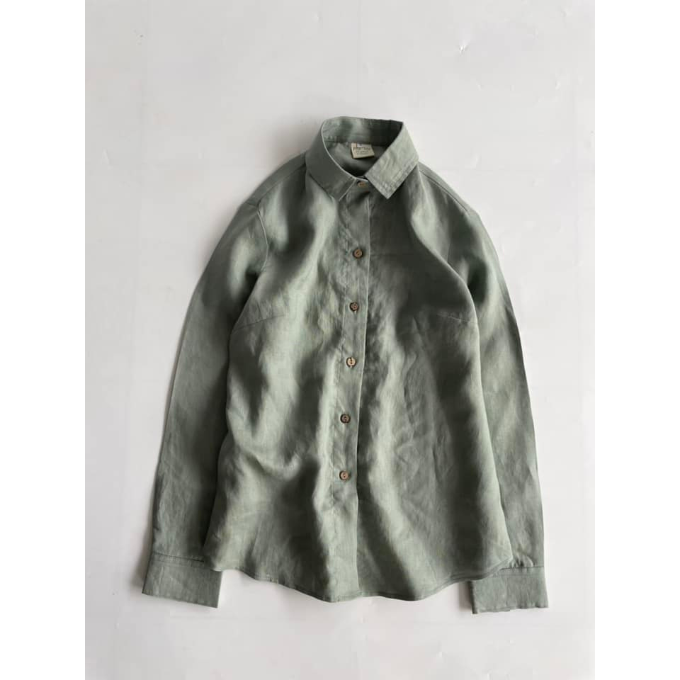 Đặt may MEN SHIRT - Áo sơ mi linen tưng premium washed - Mé Hè