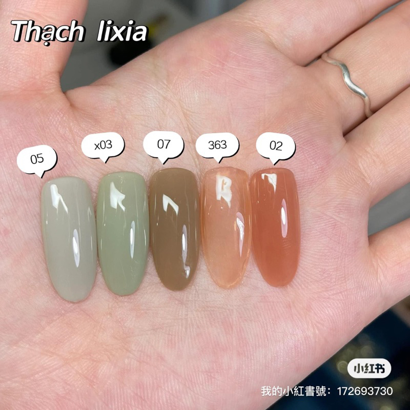 Sơn thạch nail các màu hothit