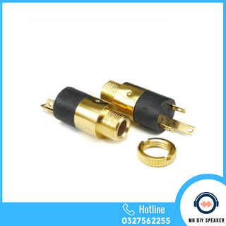 Jack Audio cái 3.5mm mạ vàng chất lượng