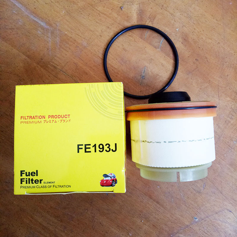Lọc dầu diesel, lọc nhiên liệu FE193J JS Asakashi Nhật Bản dùng cho Isuzu D-Max 2.5 máy dầu 2012-201