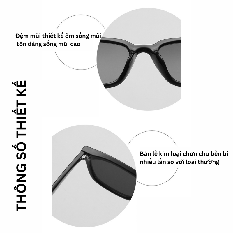 Kính mát nữ mắt mèo thời trang phong cách JENNIE