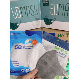 [Thùng 100 cái] Khẩu trang 5D mask