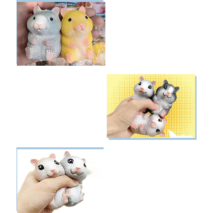 chuột hamster bóp DCB63 Đồ chơi bóp tay giảm stress