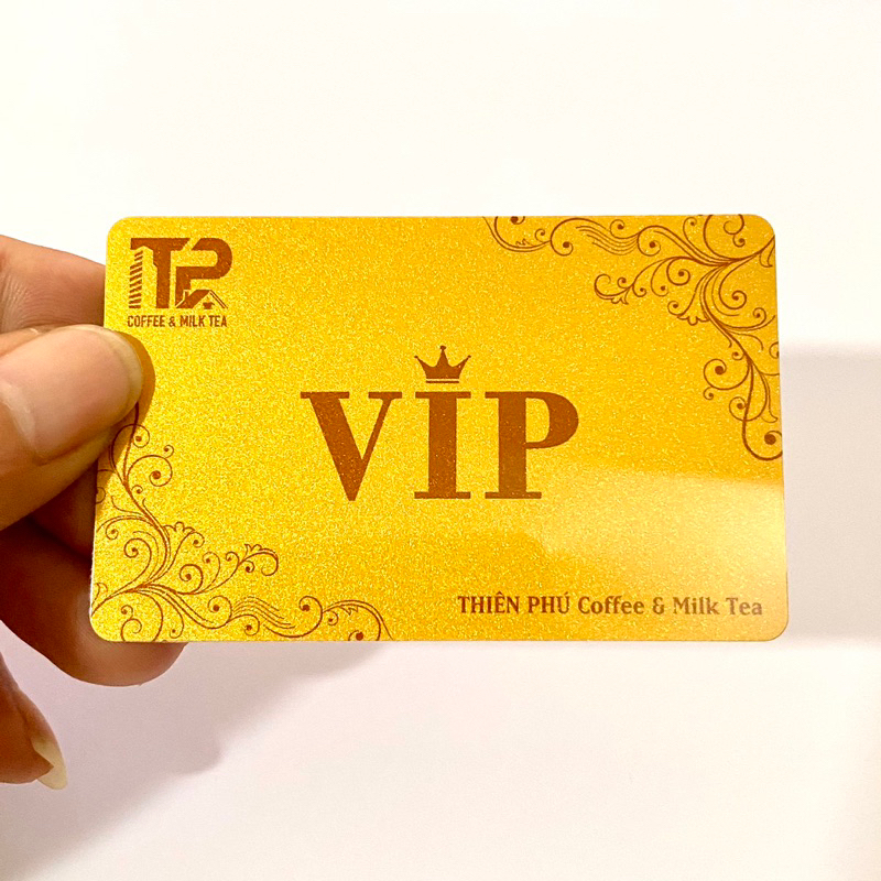 In thẻ PVC nhũ Vàng - nhũ Bạc, thẻ Vip, card visit…