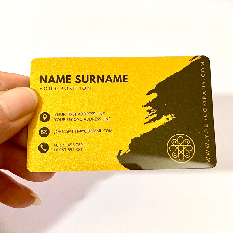 In thẻ PVC nhũ Vàng - nhũ Bạc, thẻ Vip, card visit…