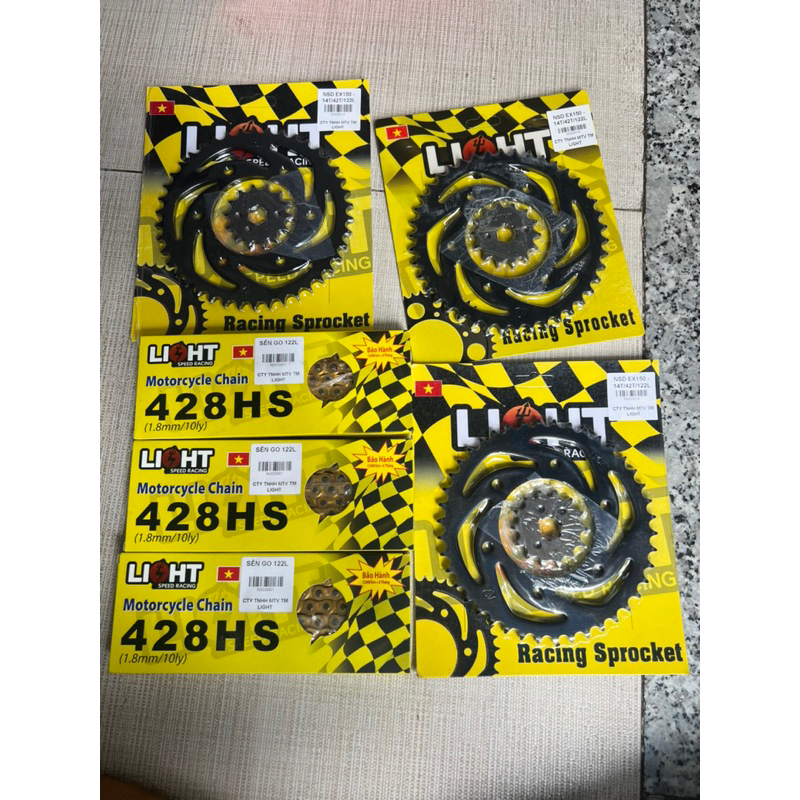 NHÔNG SÊN DĨA LIGHT Ex135/150/155 / WINNER / SONIC / SATRIA FI / SIRIUS / JUPITER