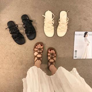 [Oder] Sling back Sandal hoa trà nhỏ QC