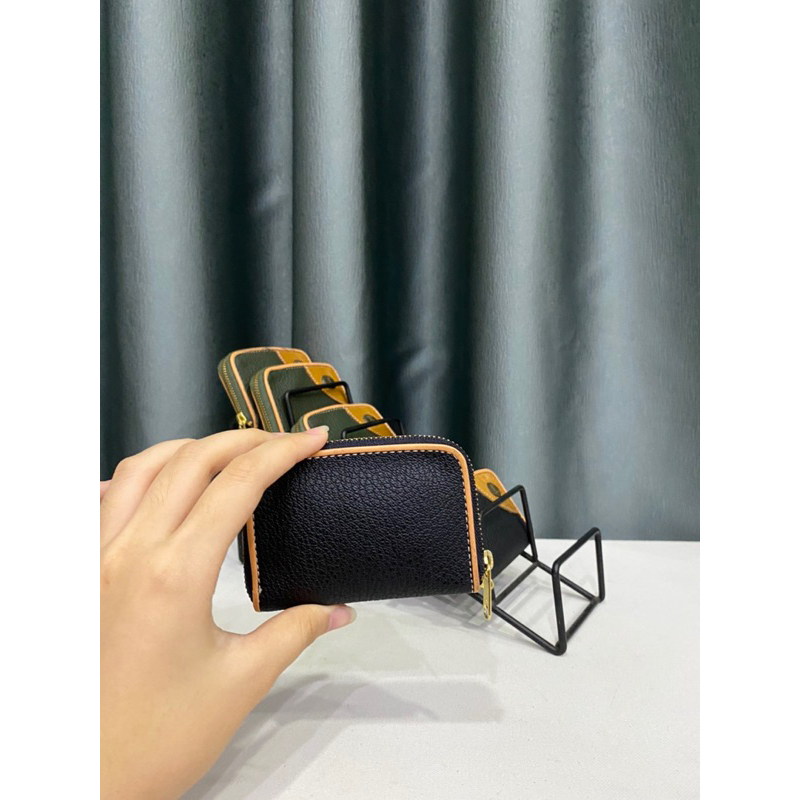 Ví mini si hiệu RICHMOND NOBIUTY POLO da bò thật