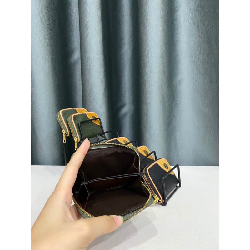 Ví mini si hiệu RICHMOND NOBIUTY POLO da bò thật