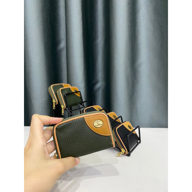 Ví mini si hiệu RICHMOND NOBIUTY POLO da bò thật