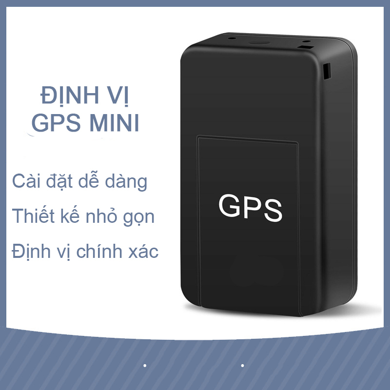 Định vị GPS mini, Chống trộm ô tô xe máy thú cưng, theo dõi 24/7 có Micro nghe âm thanh xung quanh, sử dụng sim 4g