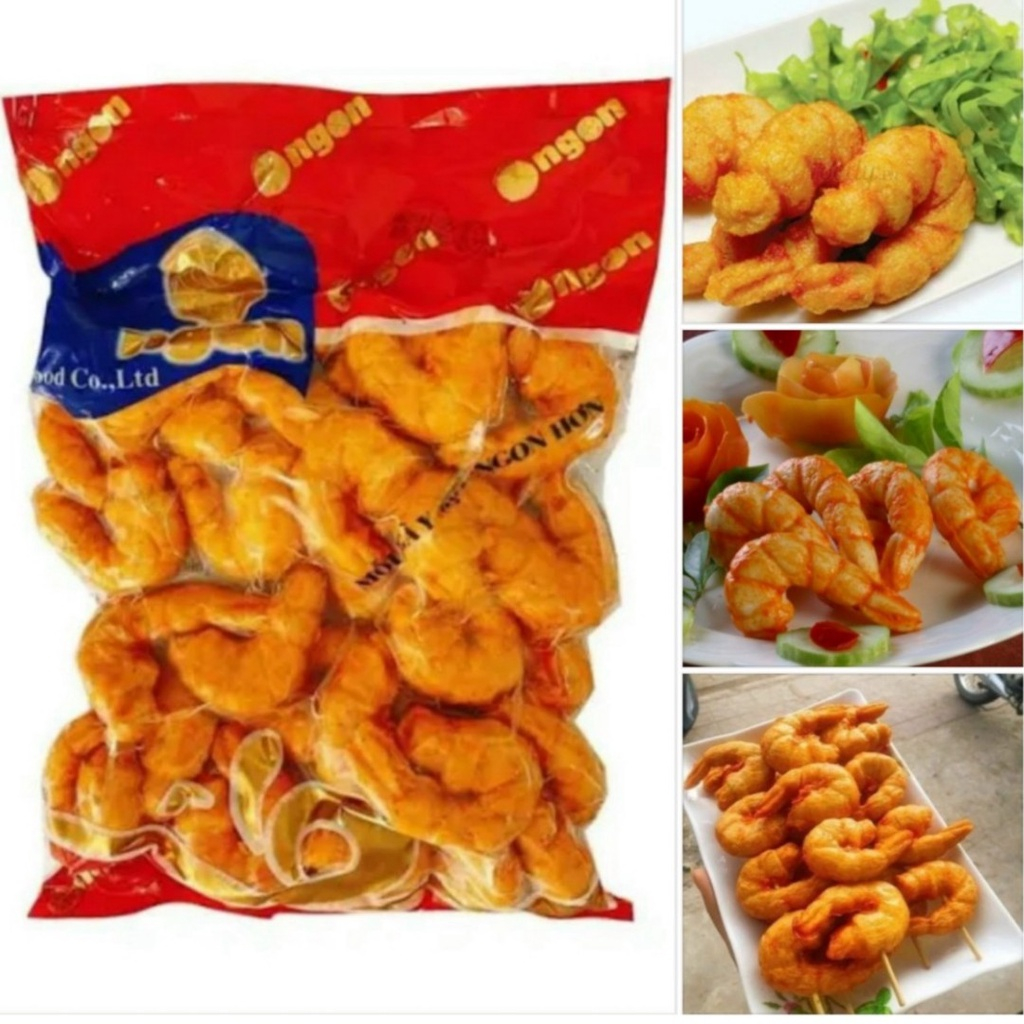 Chả tôm định hình ô ngon ,làm cá viên chiên, thả lẩu, chiên, nướng đều ngon, tiện lợi túi 500gr,35v