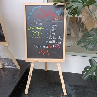 bảng menu và giá đỡ kích thước 50 x 70 cm