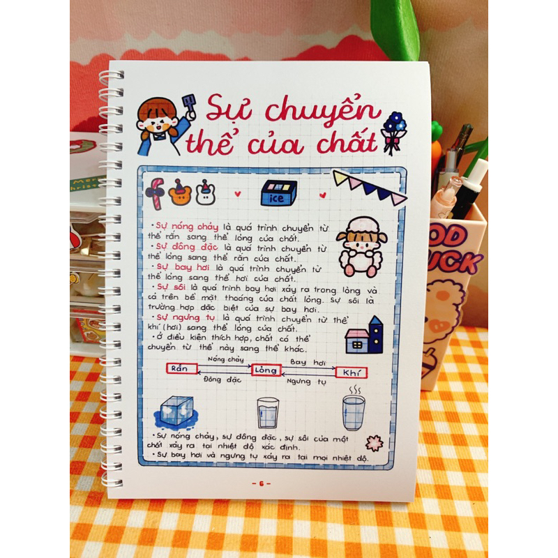 Combo sổ tay Toán 6 + Khoa học tự nhiên 6