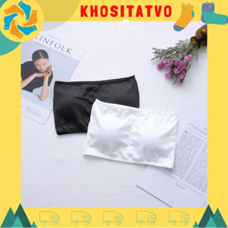 [Sỉ lẻ] ÁO BRA, ÁO ỐNG QUÂY NGỰC KHÔNG DÂY, CÓ ĐỆM LÓT chất cotton, Phong Cách Hàn Quốc quyến rũ, có 2 màu đen trắng