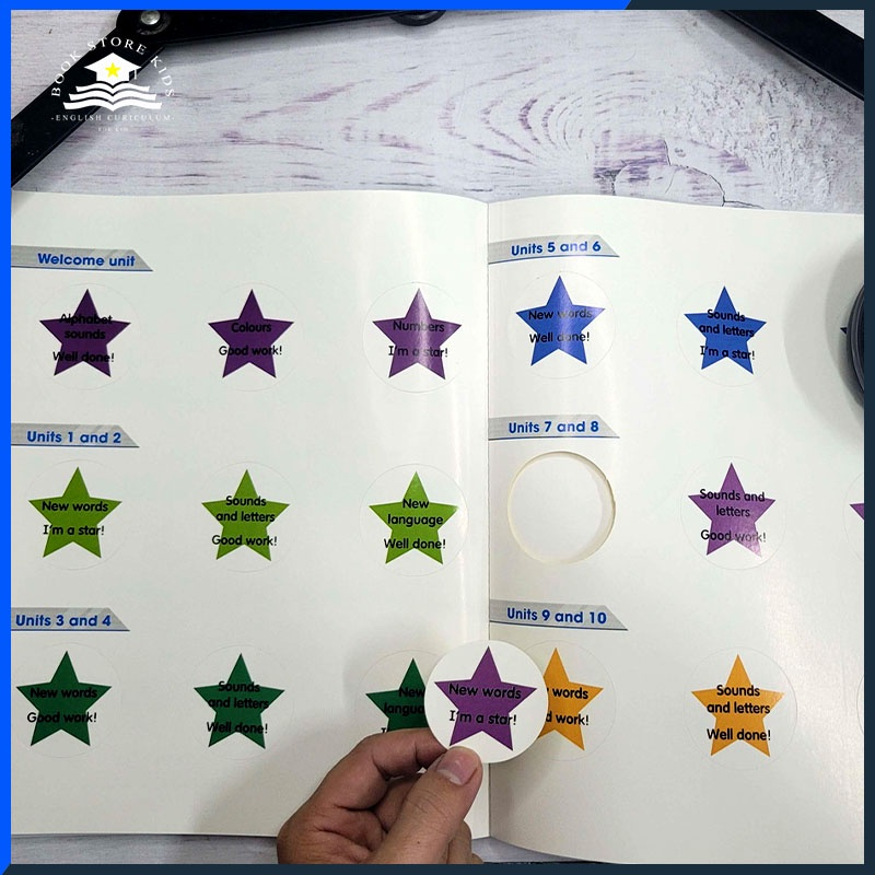 Academy Star lecel Starter đến level 6 tùy chọn tặng kèm fie nghe cho bé