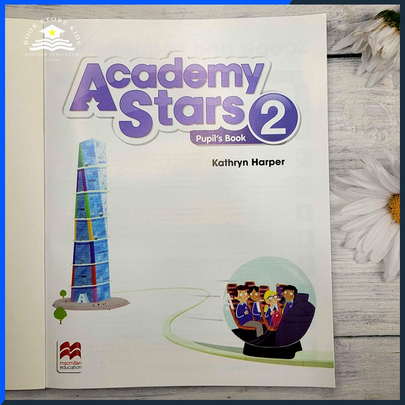 Academy Star lecel Starter đến level 6 tùy chọn tặng kèm fie nghe cho bé