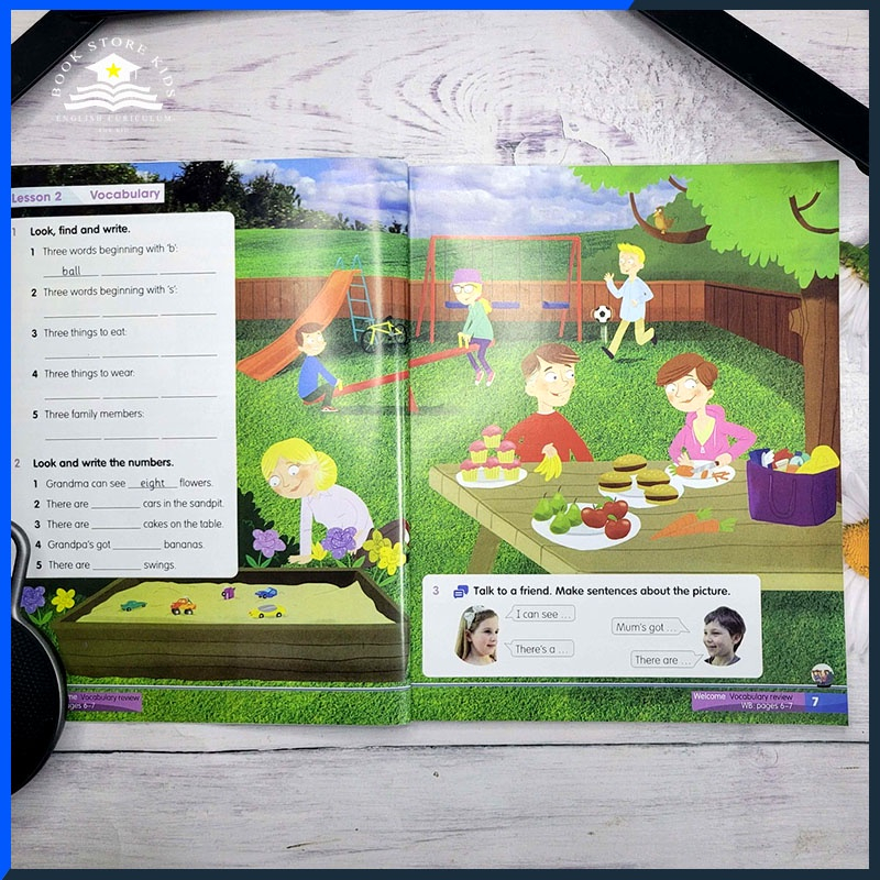 Academy Star lecel Starter đến level 6 tùy chọn tặng kèm fie nghe cho bé