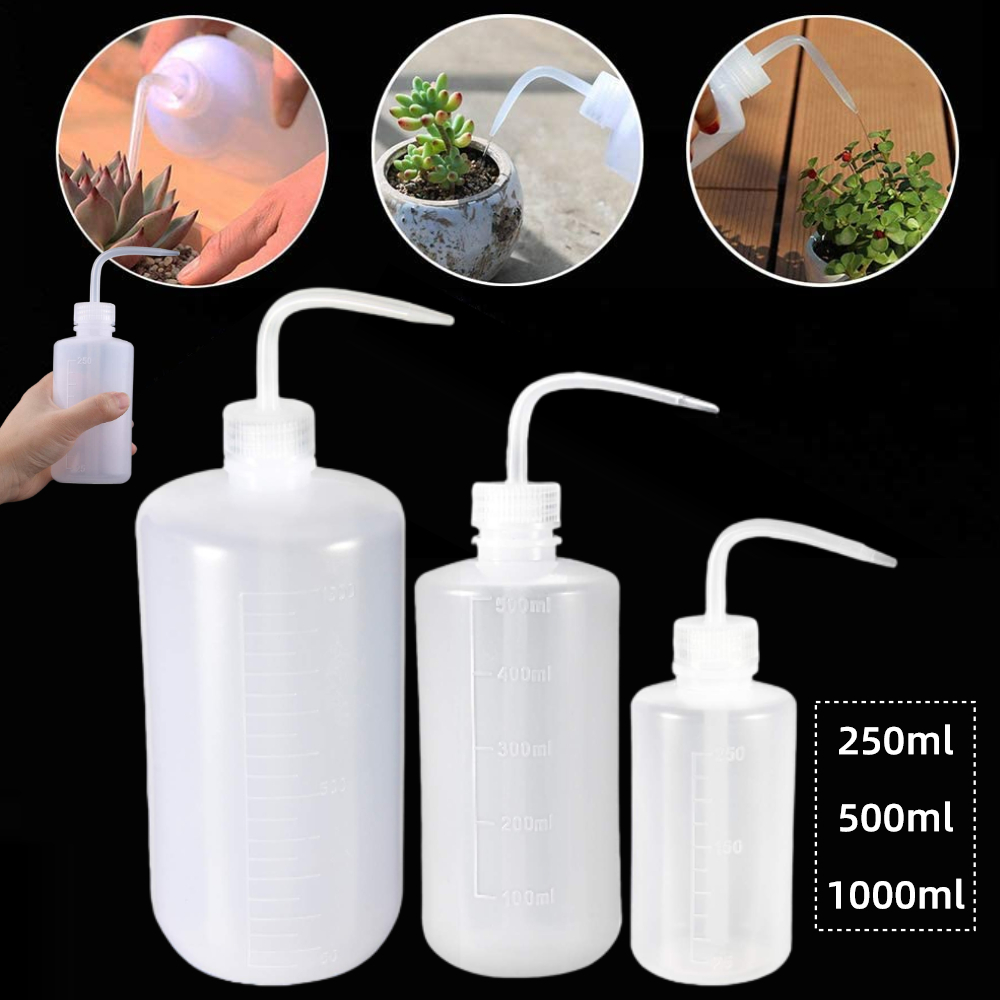 Bình tưới chuyên dụng dành cho sen đá, xương rồng cẩm nhung, cây phong thủy, vòi 90 độ phun tia nước