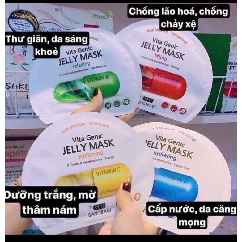 Mặt Nạ Dưỡng Da Banobagi Vita Genic Jelly Mask  30ml