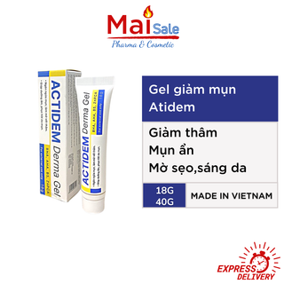 Actidem derma gel - kem giảm mụn, mờ thâm, dưỡng ẩm da - mai sale