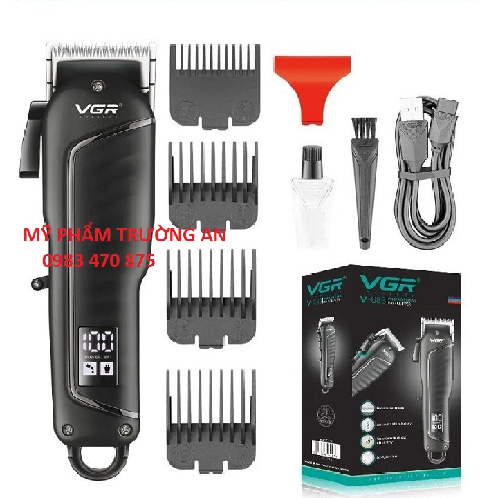 Tông đơ cắt tóc cao cấp VGR 683 Professional Hair Clipper - TAV683