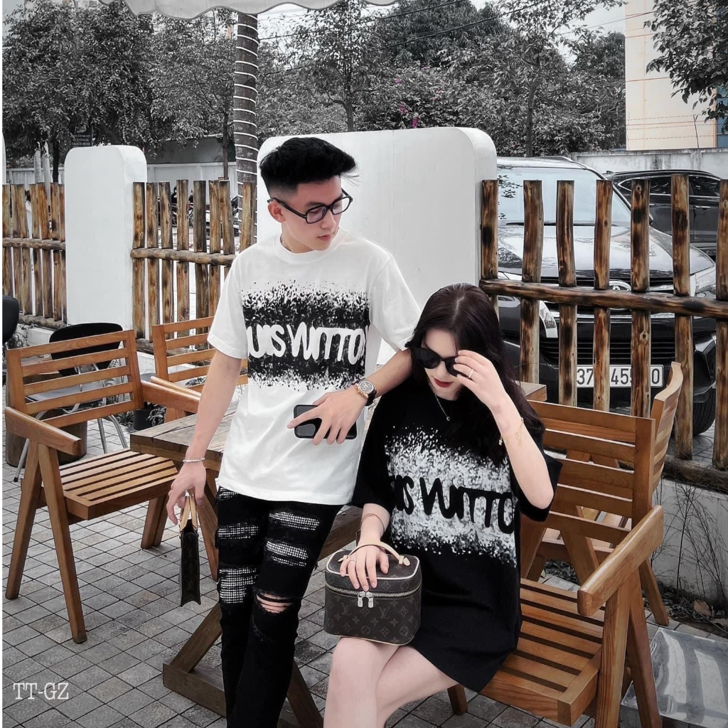 Áo phông lv T-shirt Hàng scap độ hoàn thiện cao không đụng chợ