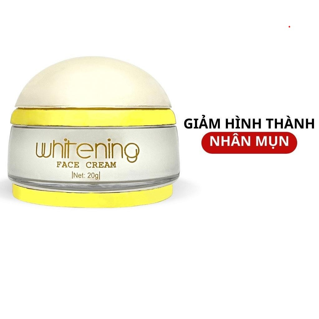 Kem Face Pháp Mềm Acosmetics, Dưỡng Trắng Da Mặt 20g