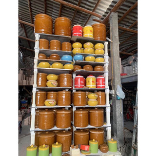 Âu đựng mỡ ( bát tràng )