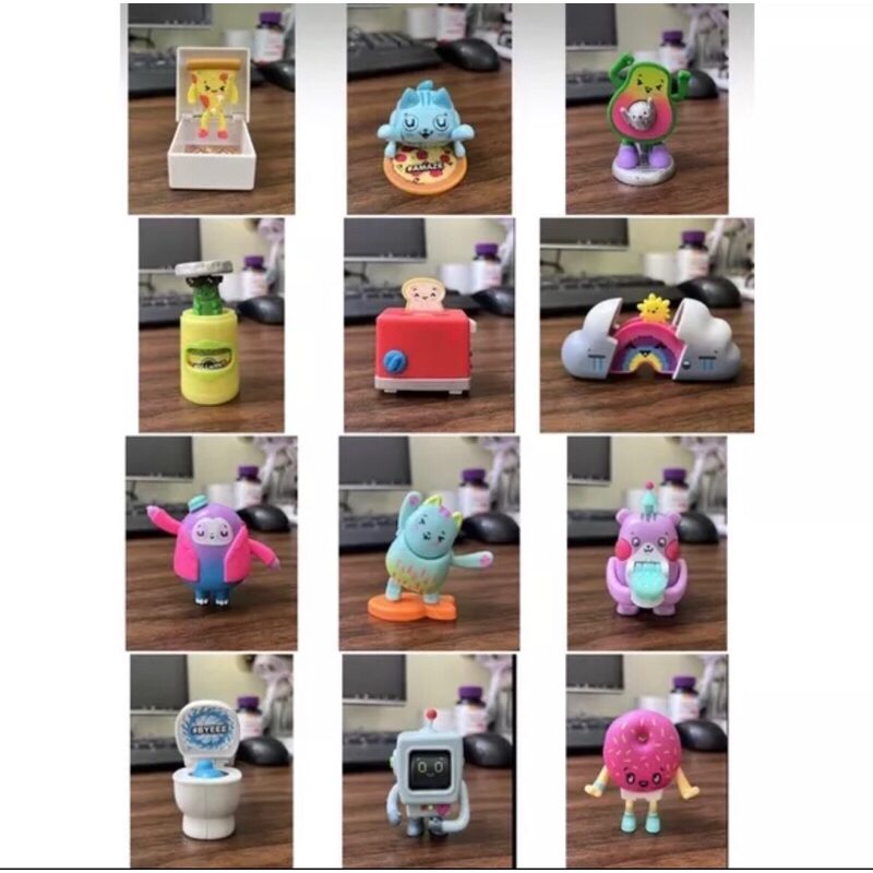 Set 10 Đồ Chơi mô hình tương tác Oh My Gif ngộ nghĩnh