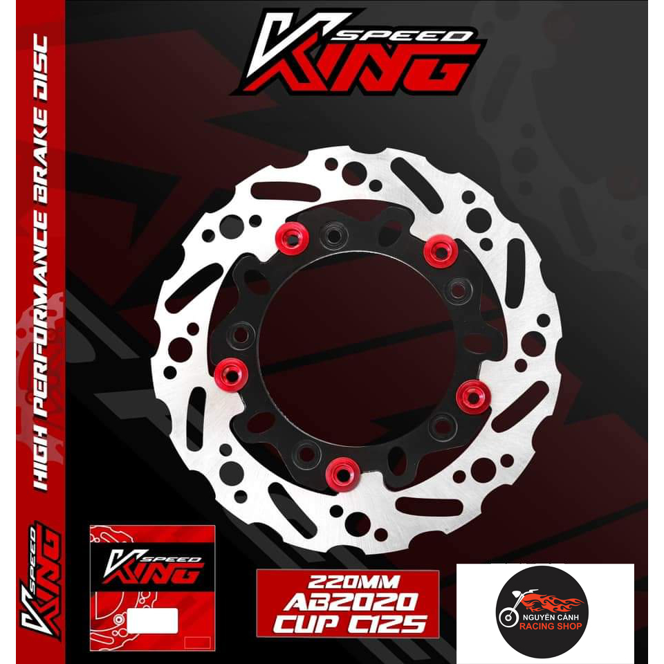 Đĩa thắng King Speed xe CUB 125-AIR BLADE 150 2020