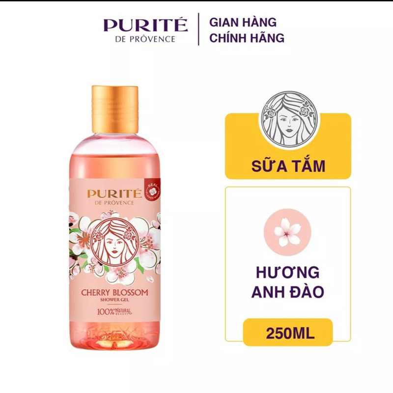 Sữa Tắm Purité Mềm Mịn tinh dầu thiên nhiên