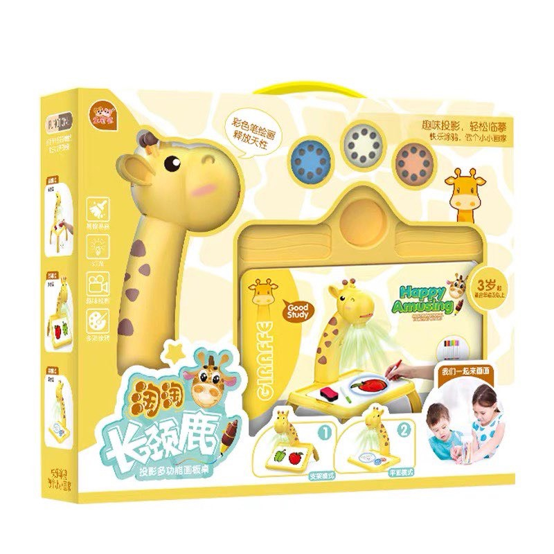 Bàn Vẽ Có Đèn Chiếu Sáng Thông Minh Cho Bé