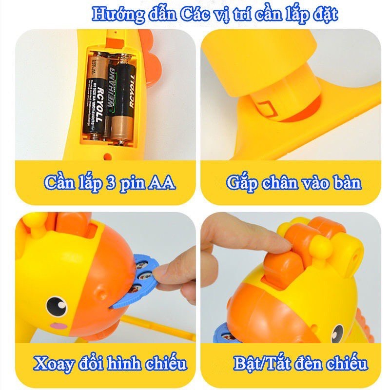 Bàn Vẽ Có Đèn Chiếu Sáng Thông Minh Cho Bé