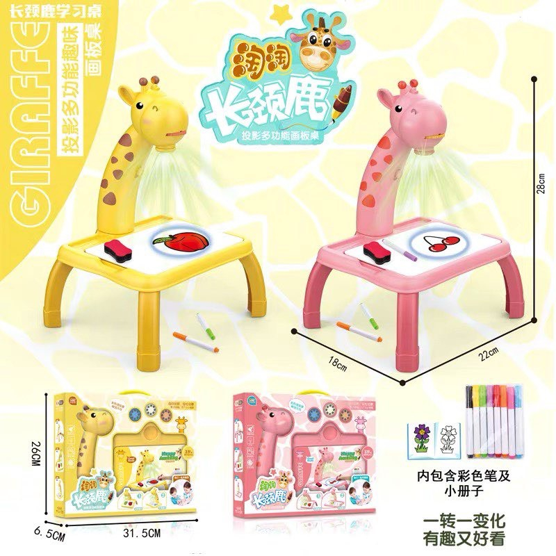 Bàn Vẽ Có Đèn Chiếu Sáng Thông Minh Cho Bé