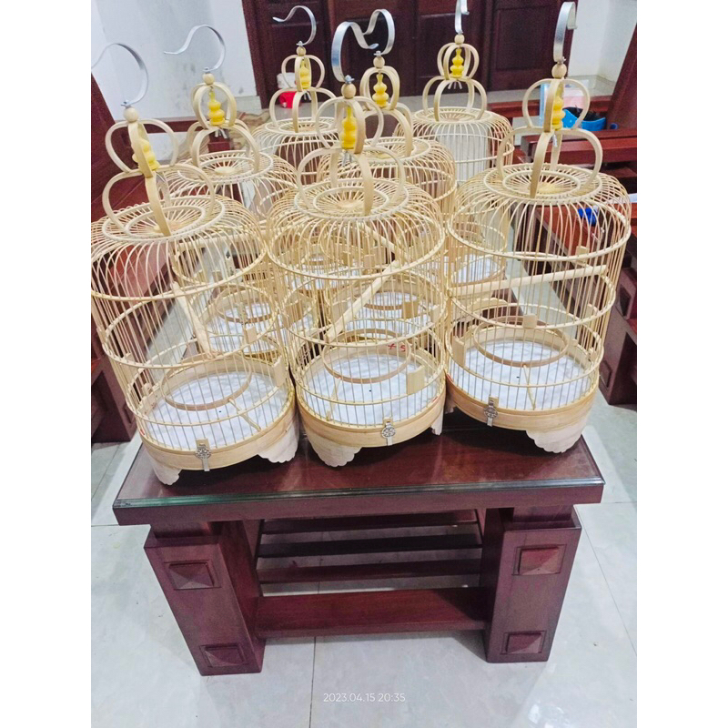 khung lồng hút mật tròn 3vanh size 21/25 khoang cach nan 1cm để nhốt khuyên,ốc mít,hút mật