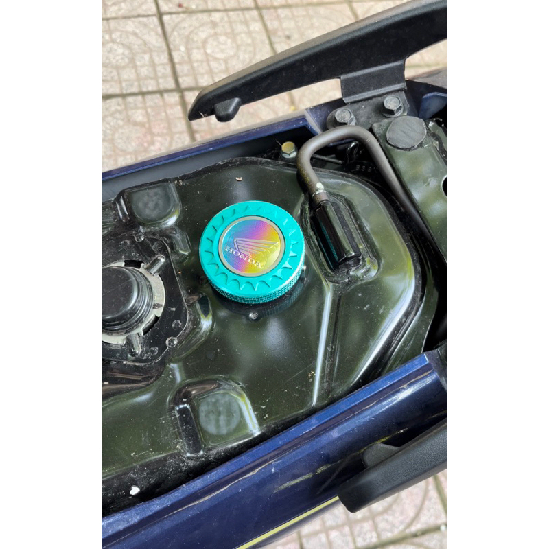 Nắp Xăng Nhôm CNC + Tem Honda Cho Mọi Dòng Xe