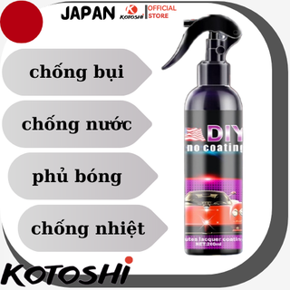 Chai xịt phủ nano chống thấm nước ô tô - chất chống bám nước kính xe, kính cận diy - phụ kiện ô tô kotoshi