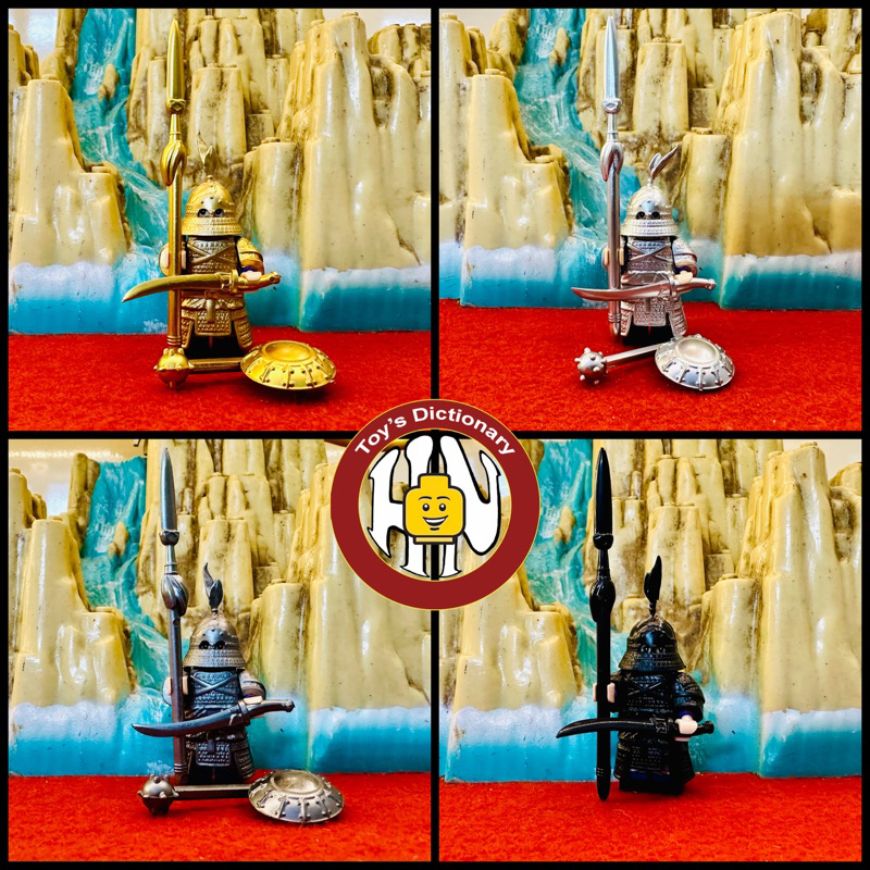 Minifigures Nhân Vật - Lính Trung Cổ - Thiết Phù Đồ - Trang Bị Đầy Đủ Giáp Và Vũ Khí DY304 - Đồ Chơi Lắp Ráp Trung Hoa !