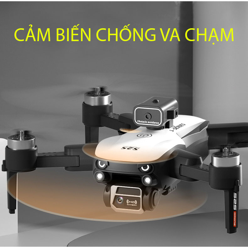 Flycam S2S MAX - Động cơ không chổi than, cảm biến chống va chạm, cảm biến bụng giữ vị trí