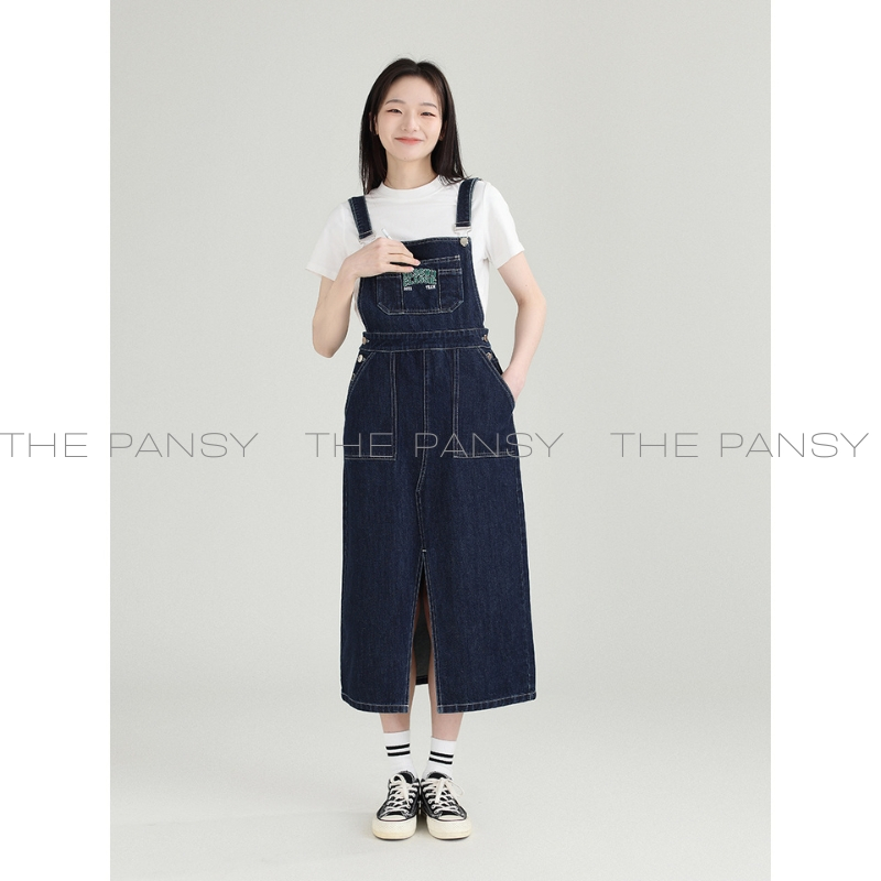 (PRE - ORDER) Váy yếm DESSUU mã 040 chất denim