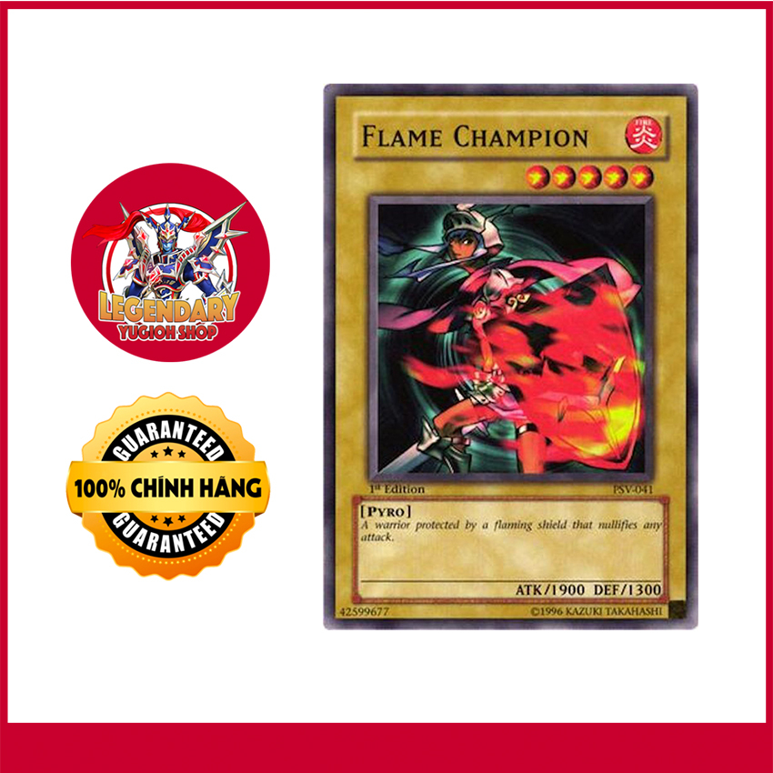 [EN-JP][Thẻ Bài Yugioh Chính Hãng] Flame Champion