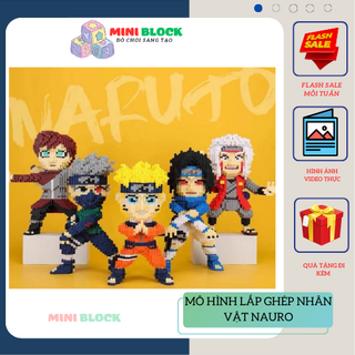 Mô hình lắp ráp lego naturro cao 35cm bộ đồ chơi lắp ghép 3d decor trang trí naturro - muối mô hình
